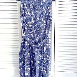 Anne Klein Size 4 Sleeveless Dress